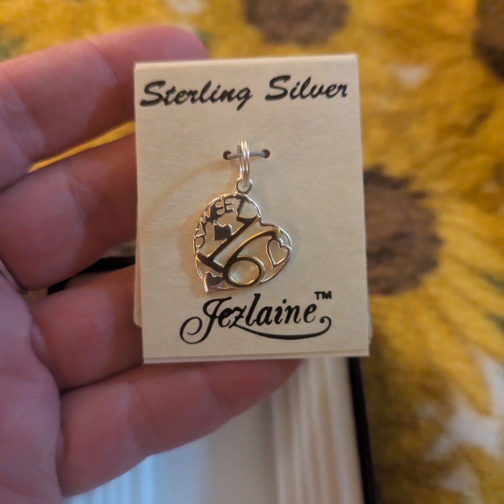 Sweet 16 Sterling Silver Pendant